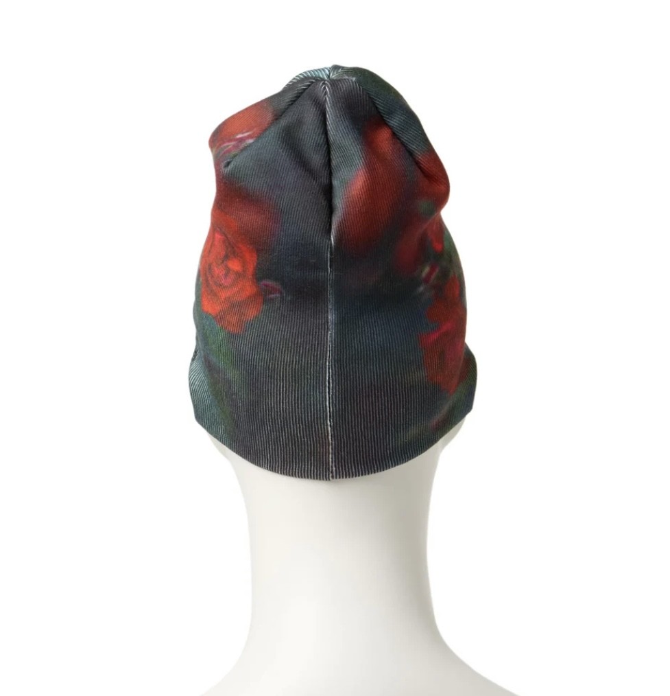 NEW ERA BASIC BEANIE B PRINT ROSE