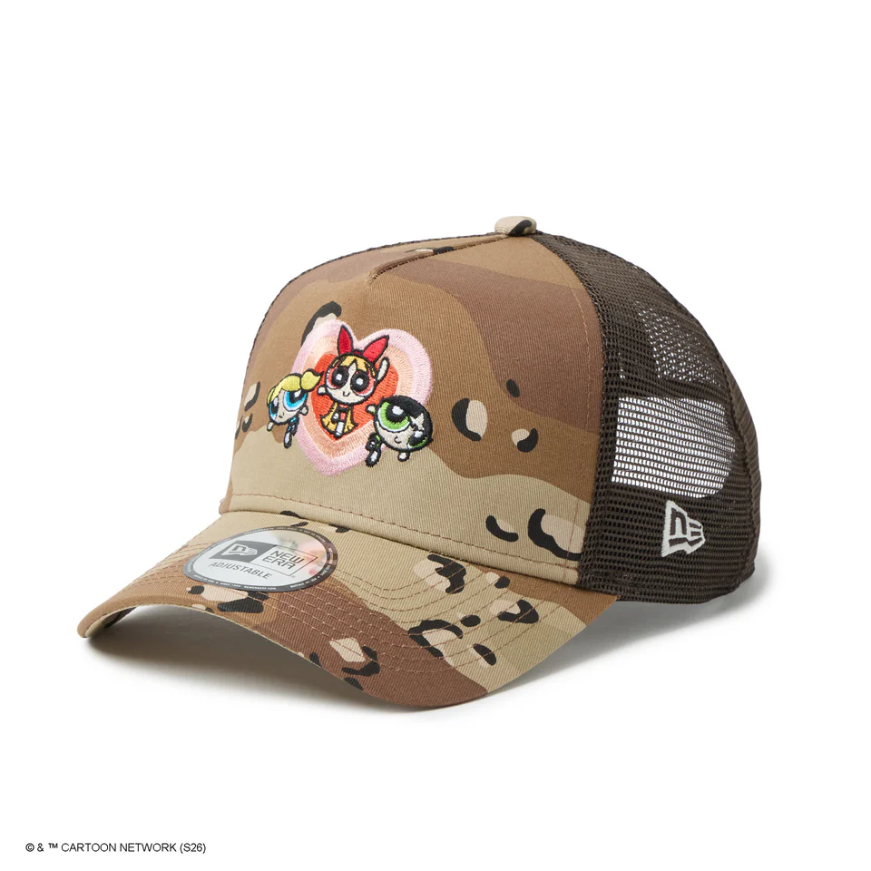 NEW ERA 9FORTY A-Frame Trucker The Powerpuff Girls パワーパフ ガールズ