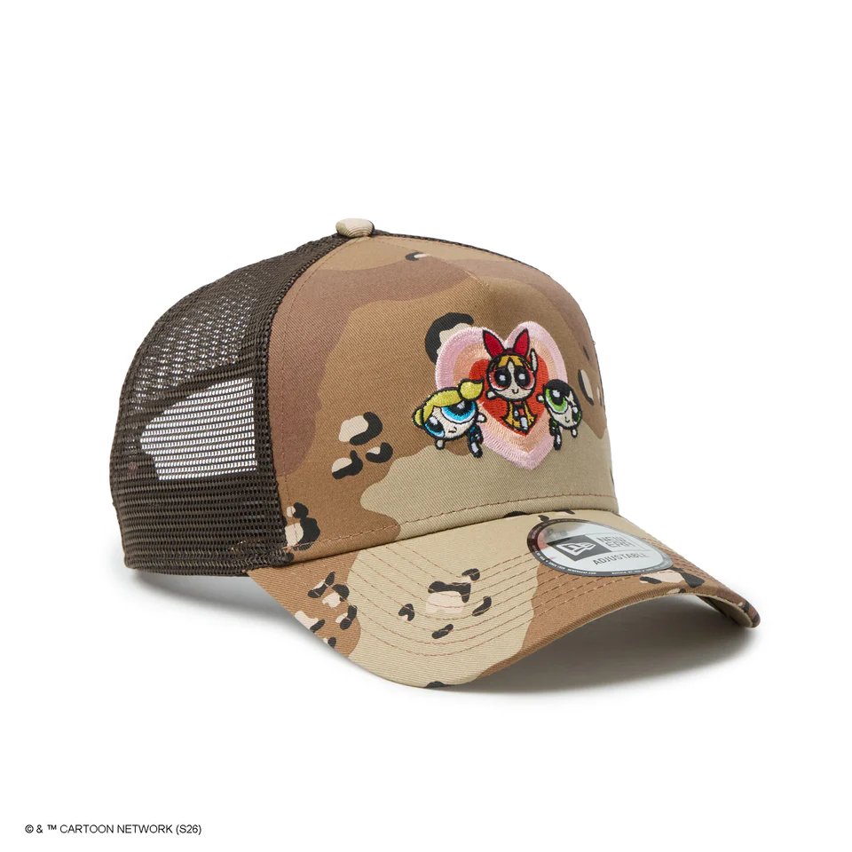NEW ERA 9FORTY A-Frame Trucker The Powerpuff Girls パワーパフ ガールズ