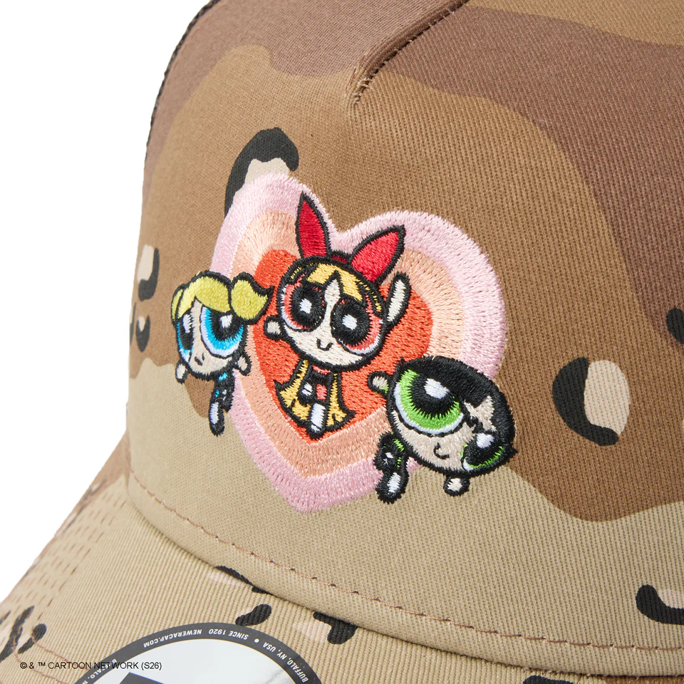 NEW ERA 9FORTY A-Frame Trucker The Powerpuff Girls パワーパフ ガールズ