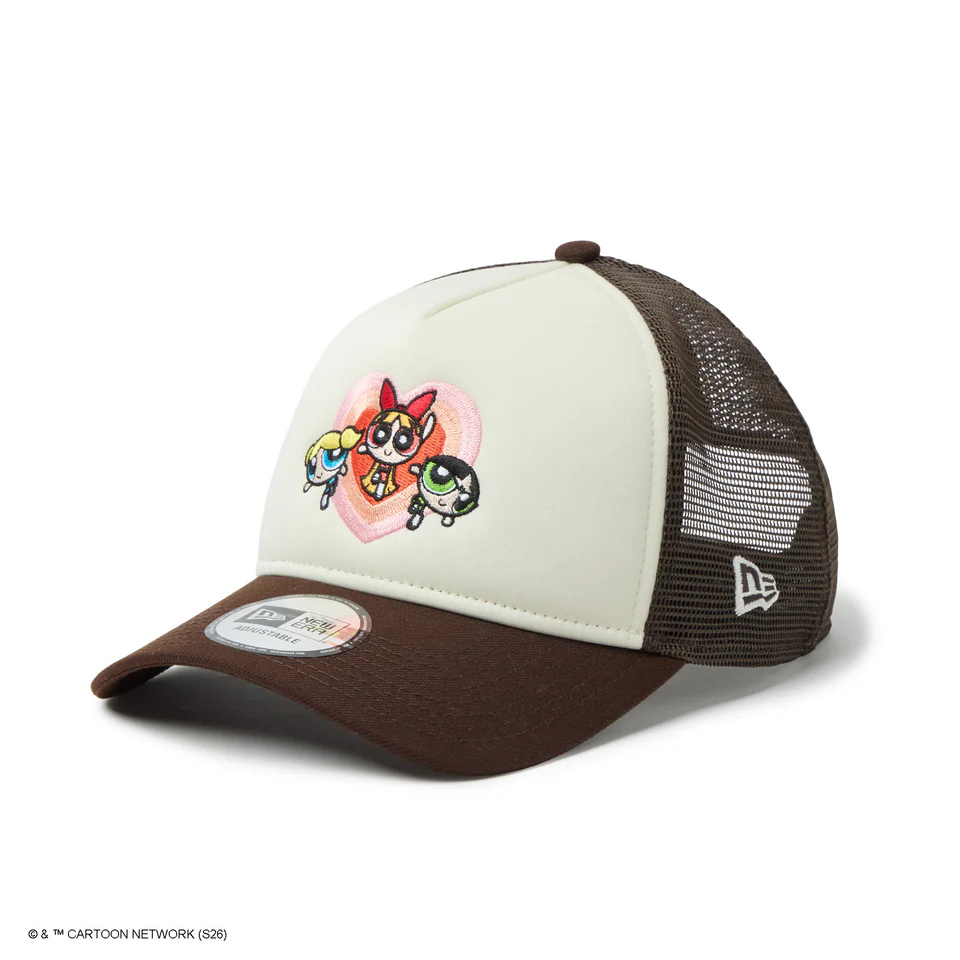 NEW ERA 9FORTY A-Frame Trucker The Powerpuff Girls パワーパフ ガールズ