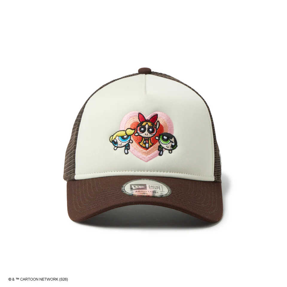 NEW ERA 9FORTY A-Frame Trucker The Powerpuff Girls パワーパフ ガールズ