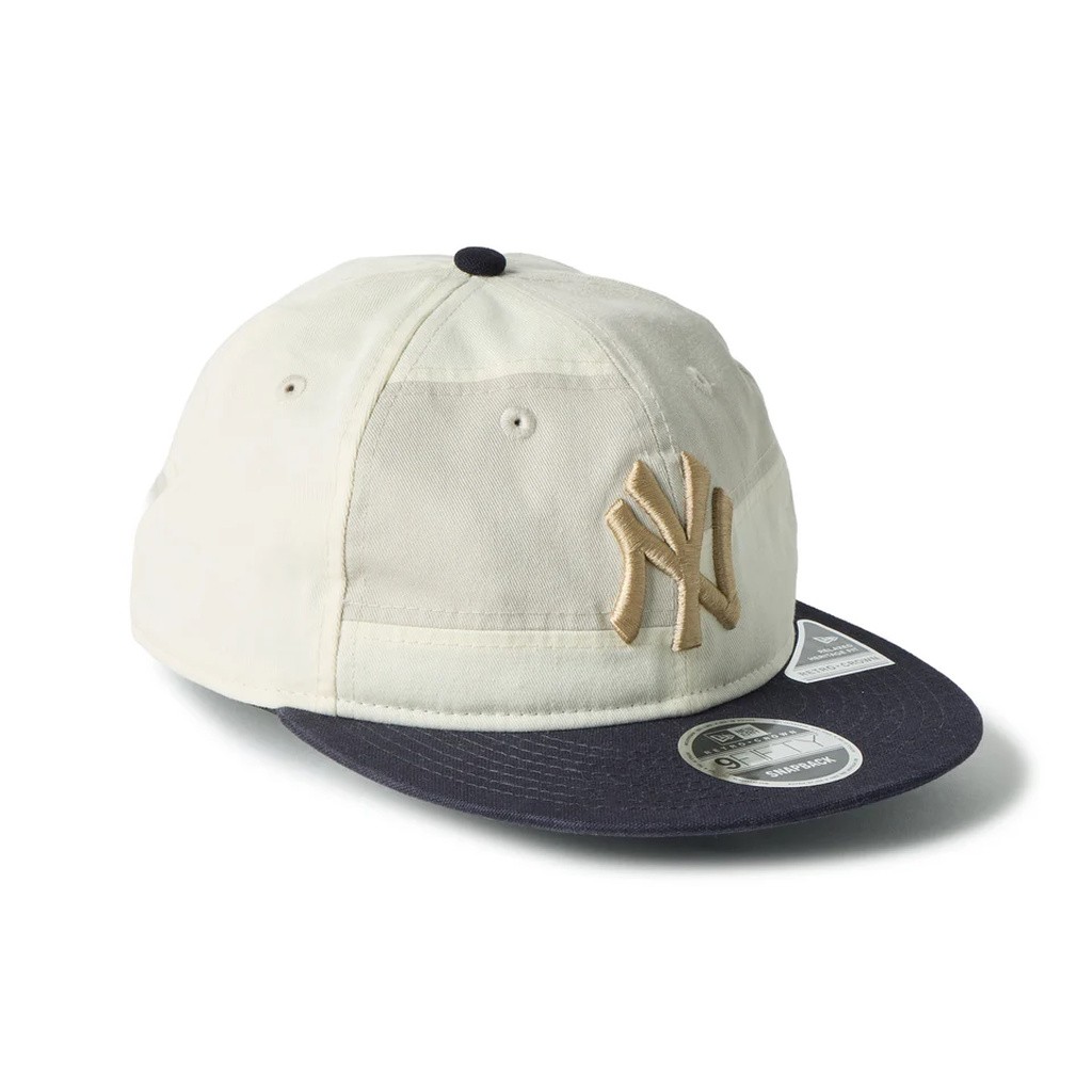 NEW ERA RC 9FIFTY ニューヨーク・ヤンキース Patchwork クロームホワイト/ネイビー