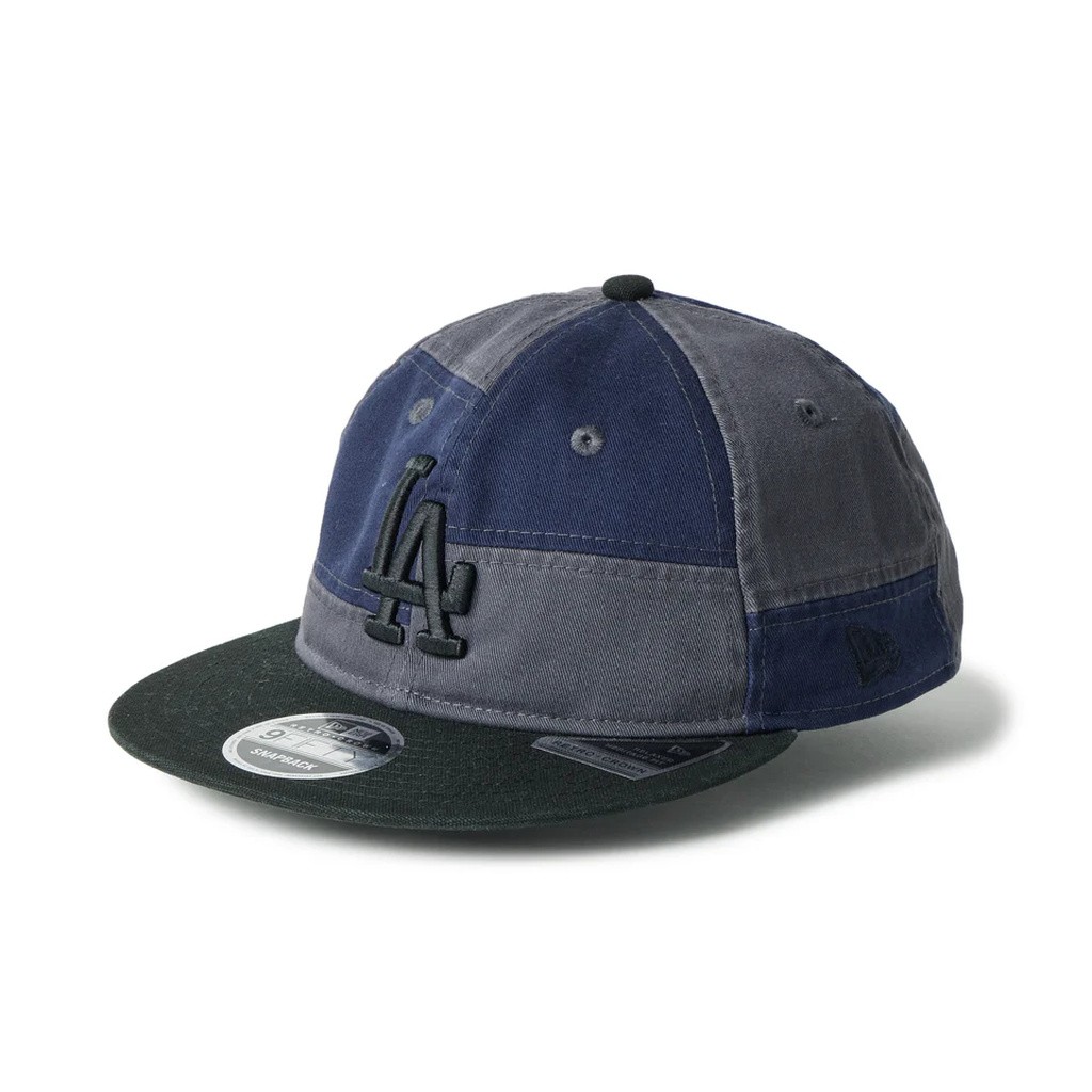 NEW ERA RC 9FIFTY ロサンゼルス・ドジャース Patchwork グラファイト/ナイトシフトネイビー
