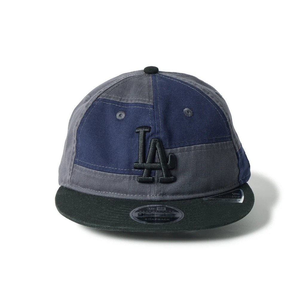 NEW ERA RC 9FIFTY ロサンゼルス・ドジャース Patchwork グラファイト/ナイトシフトネイビー