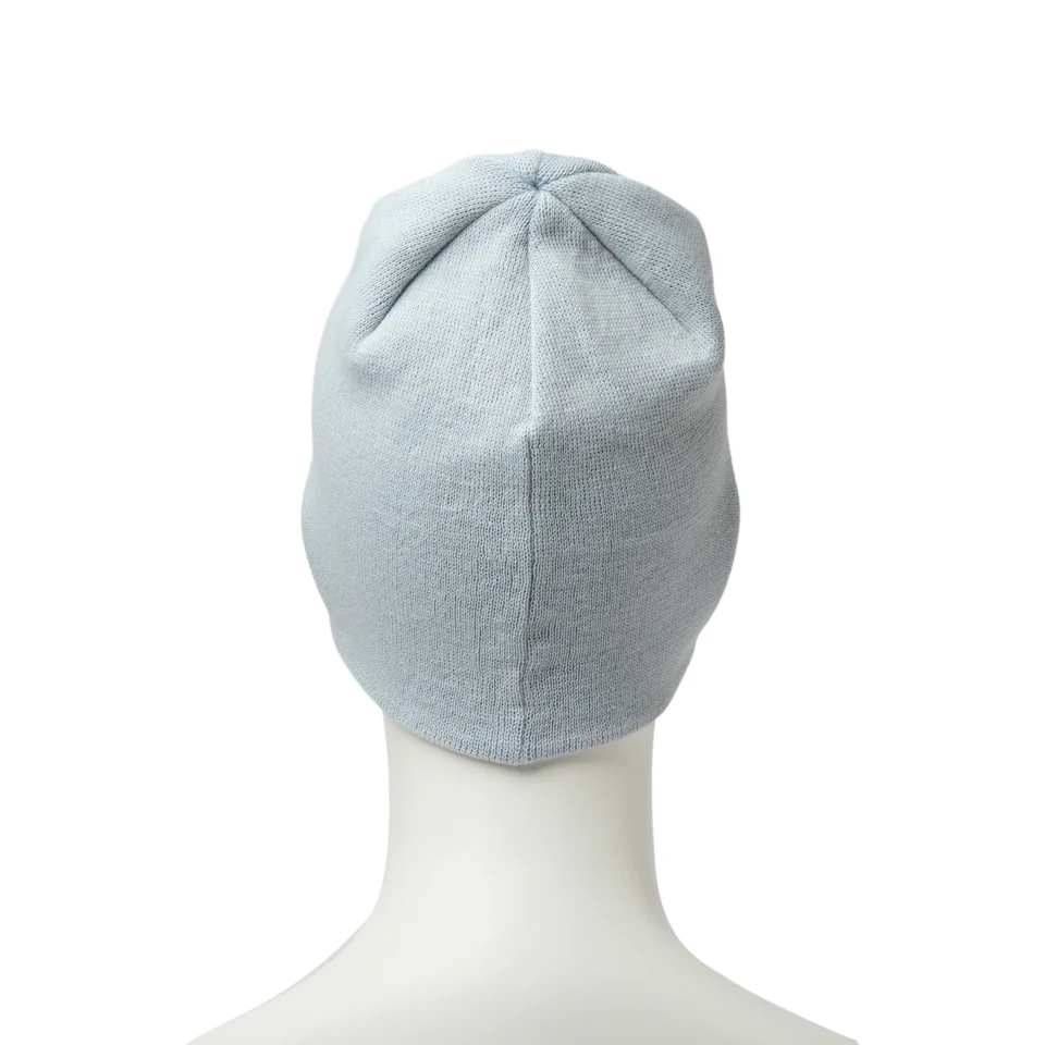 NEW ERA ベーシック ビーニー Cool Max Hollow Logo ジャガードロゴ ライトグレー