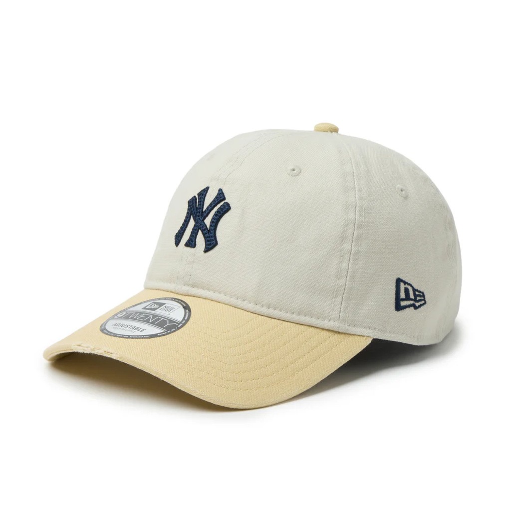 NEW ERA  9TWENTY ニューヨーク・ヤンキース クーパーズタウン Damaged Duck Canvas ストーン