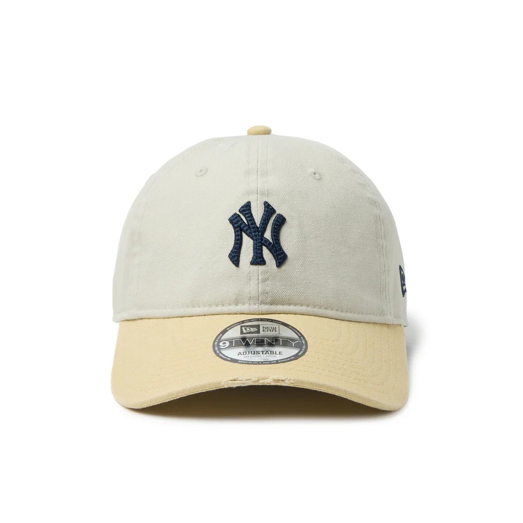 NEW ERA  9TWENTY ニューヨーク・ヤンキース クーパーズタウン Damaged Duck Canvas ストーン