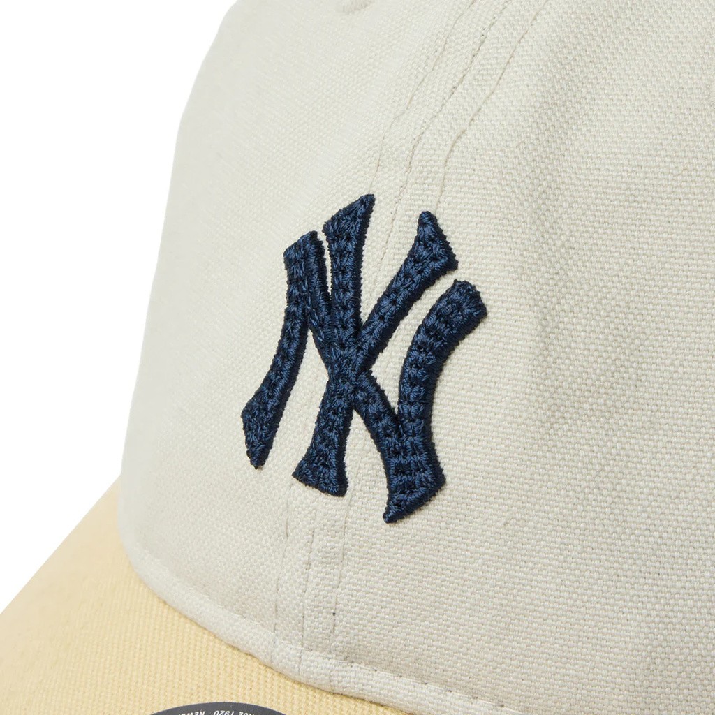 NEW ERA  9TWENTY ニューヨーク・ヤンキース クーパーズタウン Damaged Duck Canvas ストーン
