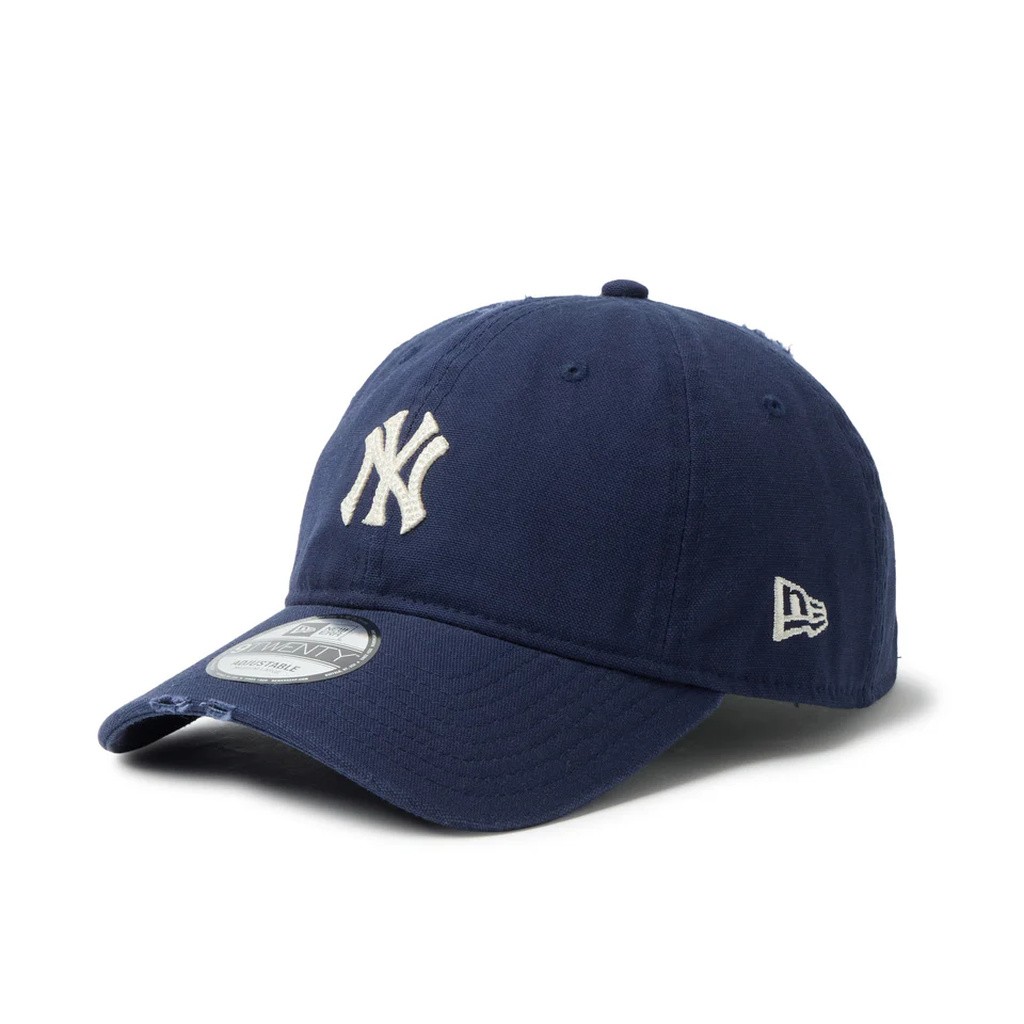 NEW ERA 9TWENTY ニューヨーク・ヤンキース クーパーズタウン Damaged Duck Canvas オーシャンサイドブルー
