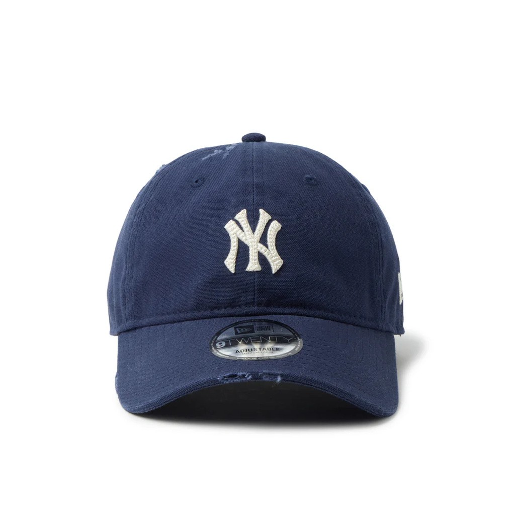 NEW ERA 9TWENTY ニューヨーク・ヤンキース クーパーズタウン Damaged Duck Canvas オーシャンサイドブルー