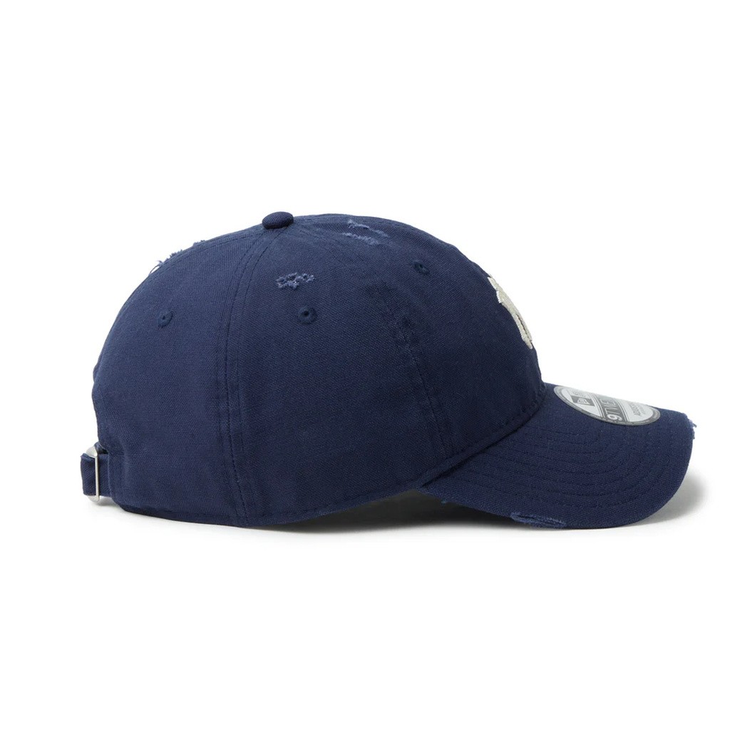 NEW ERA 9TWENTY ニューヨーク・ヤンキース クーパーズタウン Damaged Duck Canvas オーシャンサイドブルー