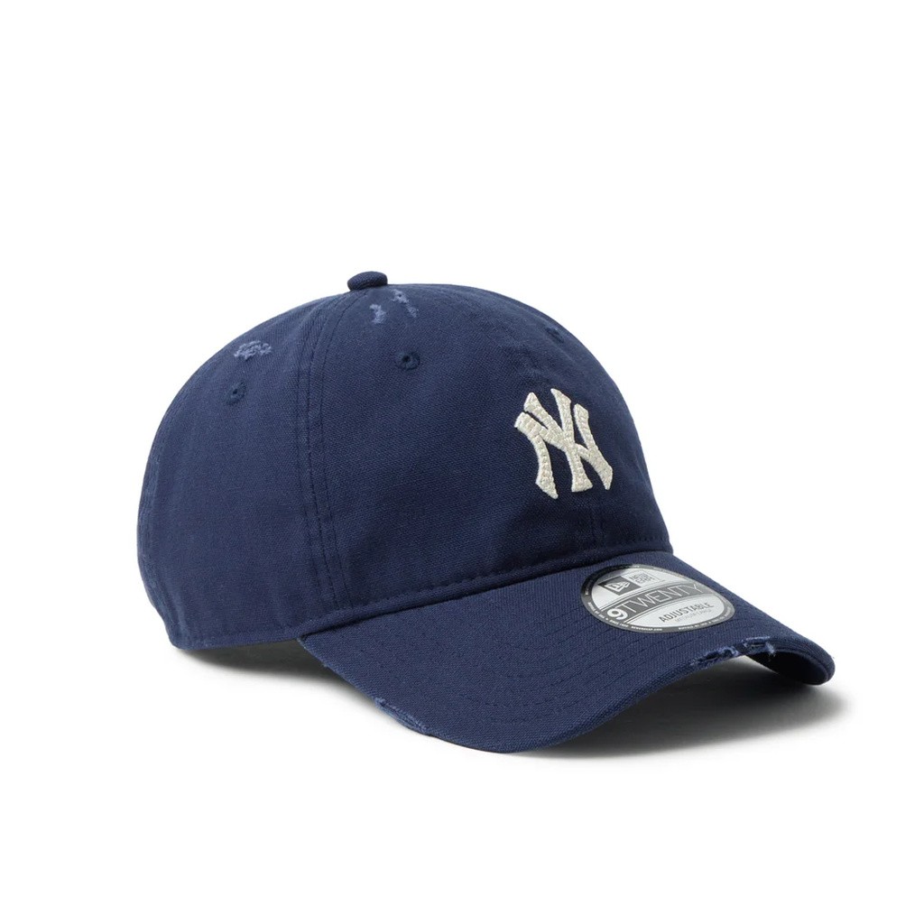 NEW ERA 9TWENTY ニューヨーク・ヤンキース クーパーズタウン Damaged Duck Canvas オーシャンサイドブルー