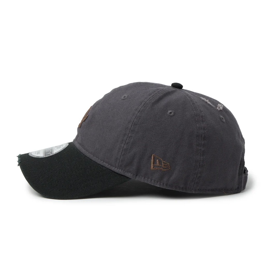 NEW ERA 9TWENTY ロサンゼルス・ドジャース クーパーズタウン Damaged Duck Canvas グラファイト/ブラック