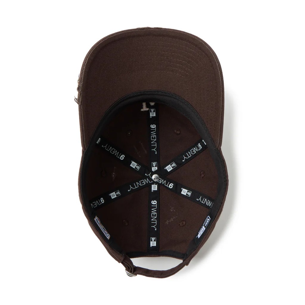NEW ERA 9TWENTY ロサンゼルス・ドジャース クーパーズタウン Damaged Duck Canvas ブラウンスエード