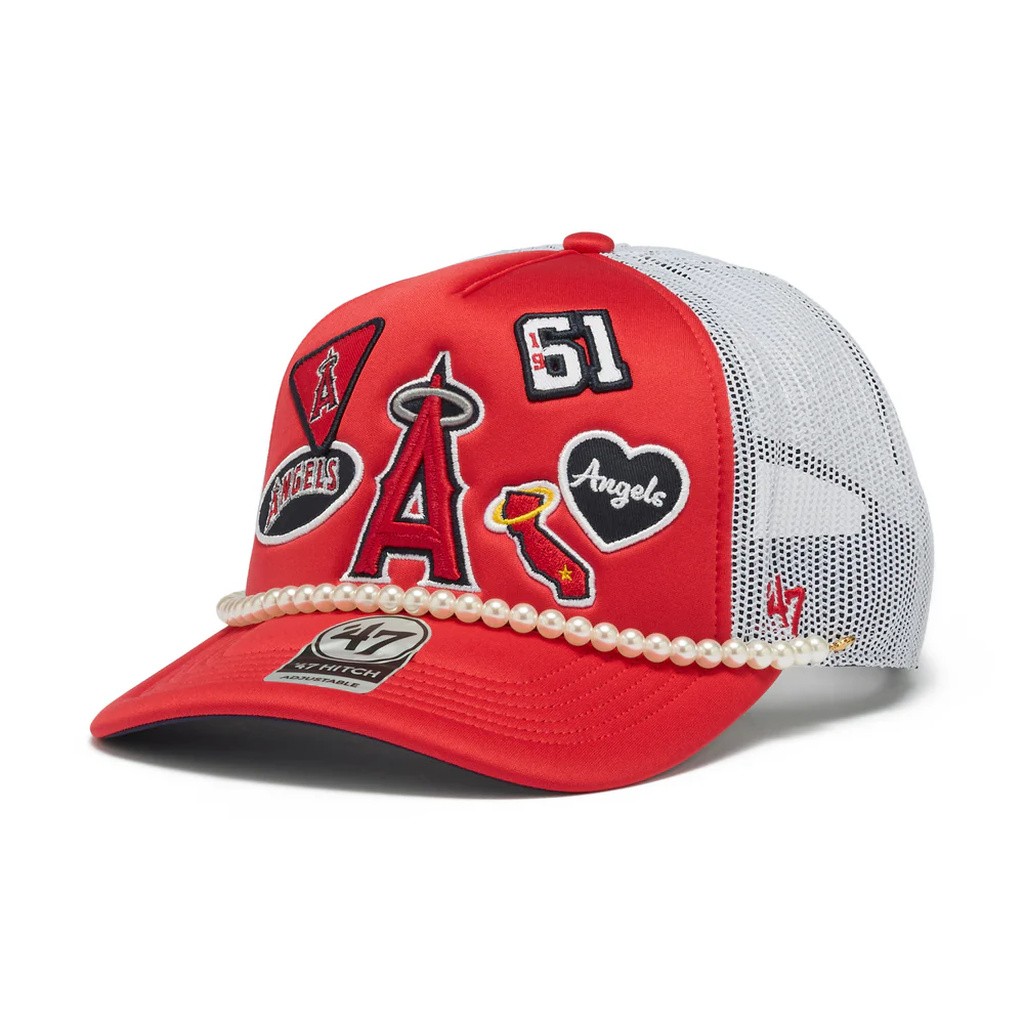 47 ヒッチ LC ロサンゼルス・エンゼルス TRENDY TEAM レッド