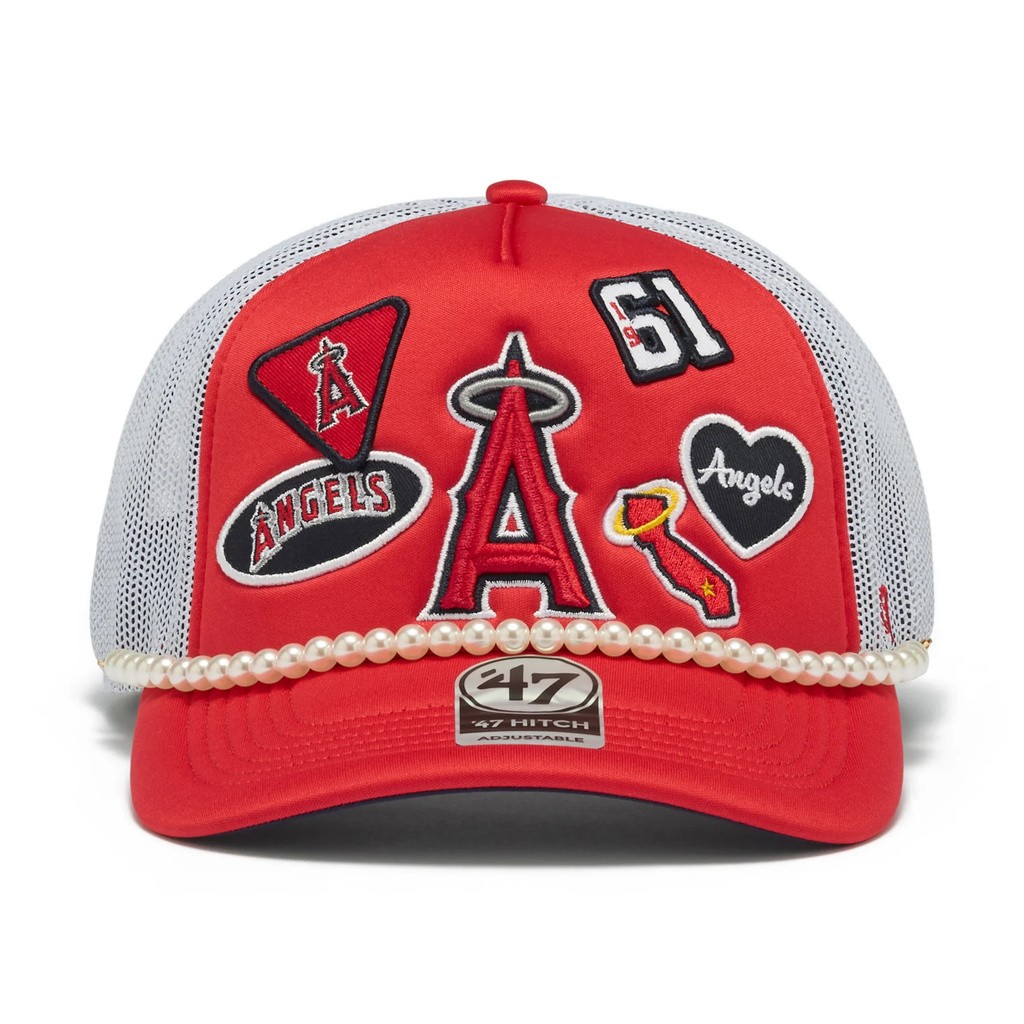 47 ヒッチ LC ロサンゼルス・エンゼルス TRENDY TEAM レッド