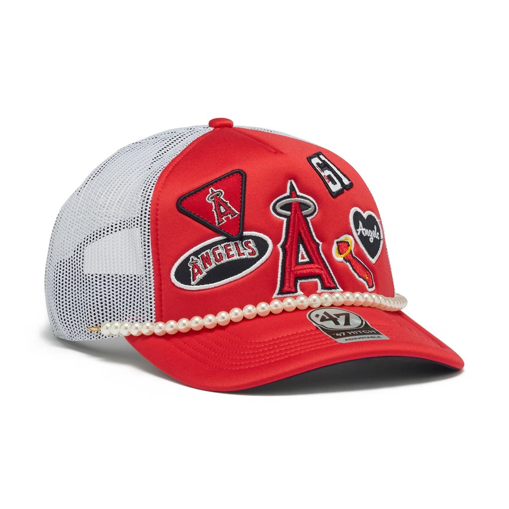 47 ヒッチ LC ロサンゼルス・エンゼルス TRENDY TEAM レッド