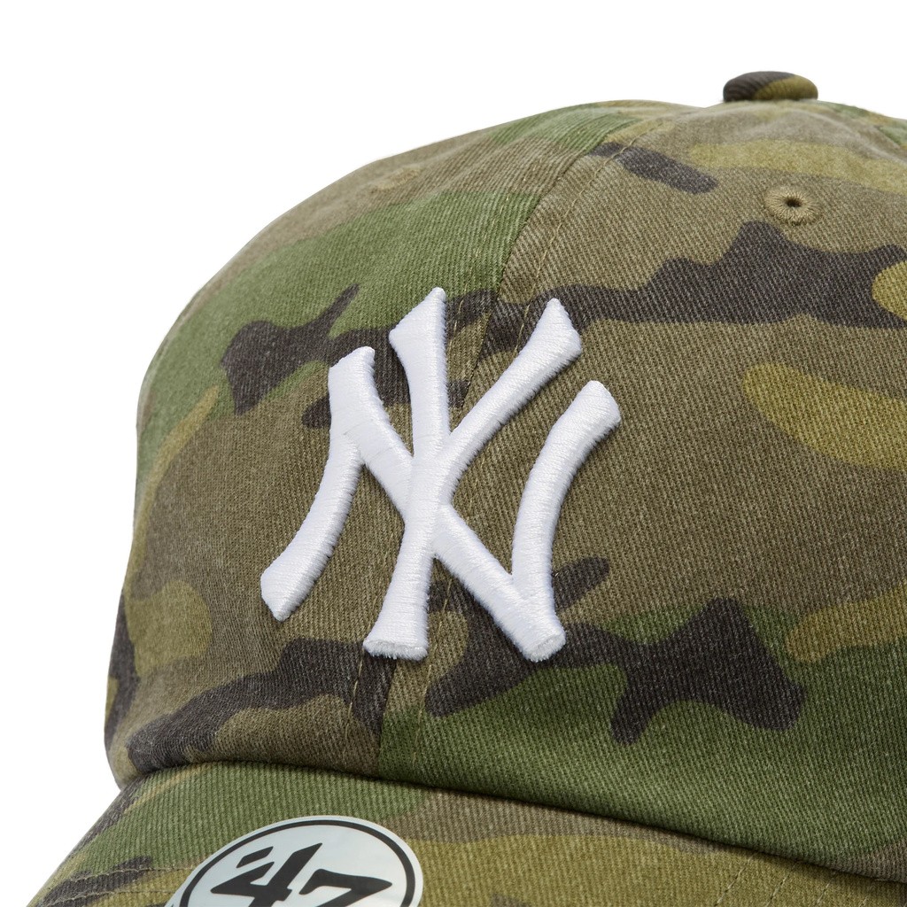 47 クリーンナップ ニューヨーク・ヤンキース MLB CAMO ウッドランドカモ