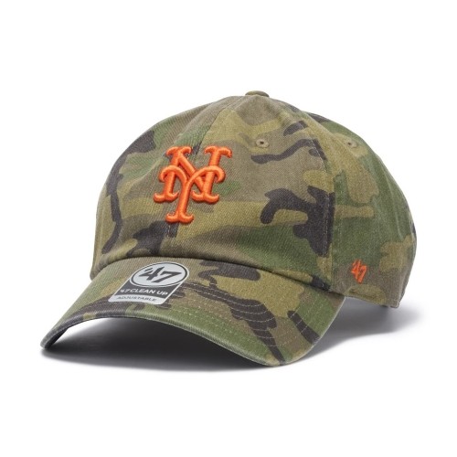 47 クリーンナップ ニューヨーク・メッツ MLB CAMO ウッドランドカモ