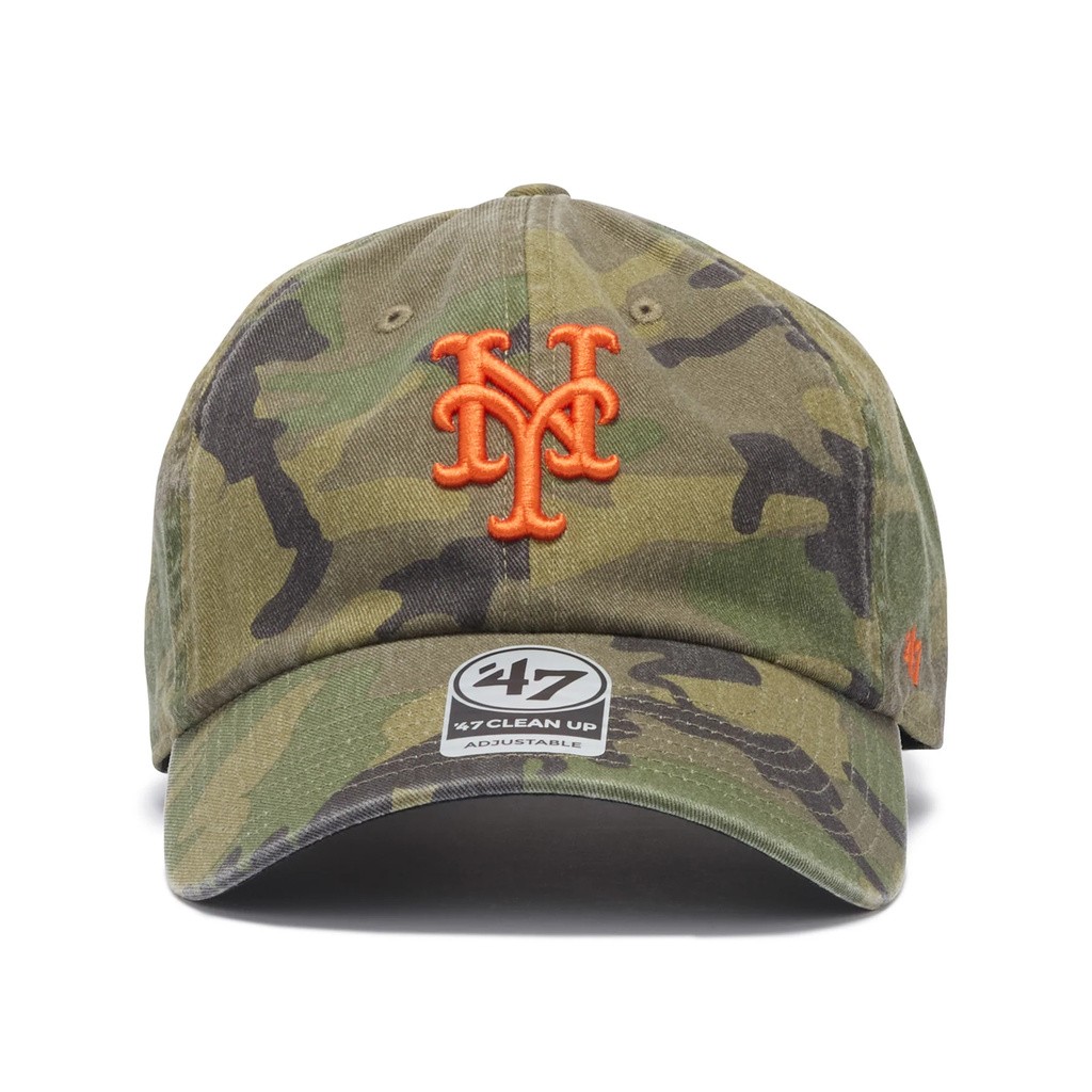 47 クリーンナップ ニューヨーク・メッツ MLB CAMO ウッドランドカモ