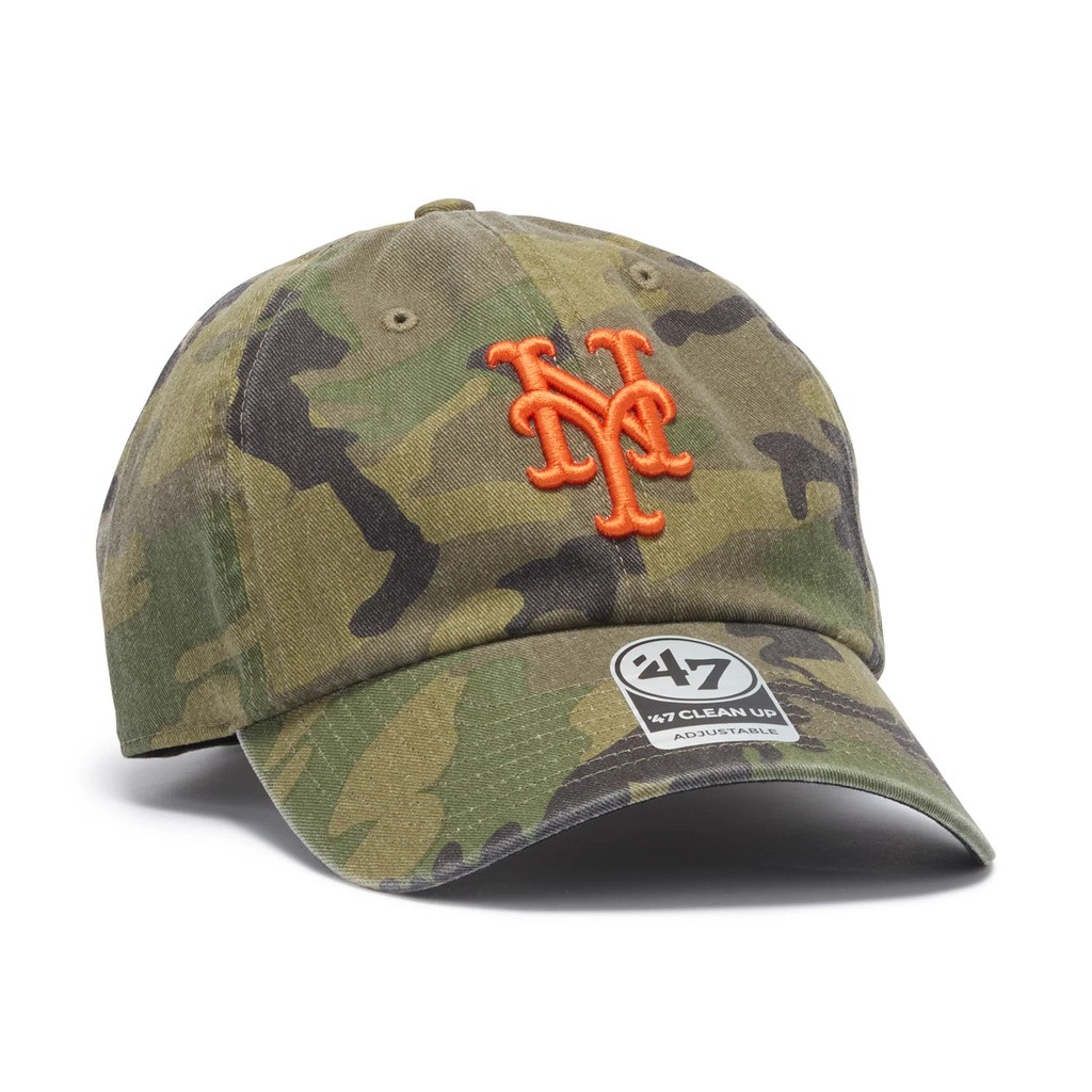 47 クリーンナップ ニューヨーク・メッツ MLB CAMO ウッドランドカモ