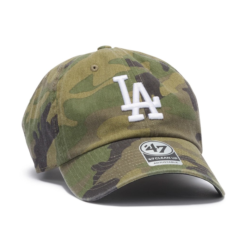 47 クリーンナップ ロサンゼルス・ドジャース MLB CAMO ウッドランドカモ