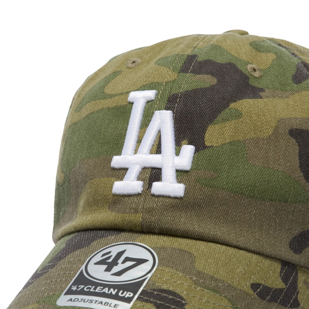 47 クリーンナップ ロサンゼルス・ドジャース MLB CAMO ウッドランドカモ