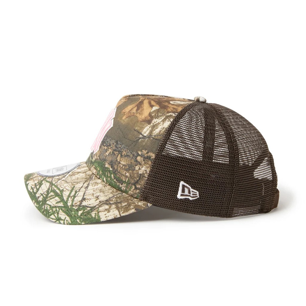 NEW ERA 9FORTY A-Frame トラッカー MLB Real Tree Camo ニューヨーク・ヤンキース