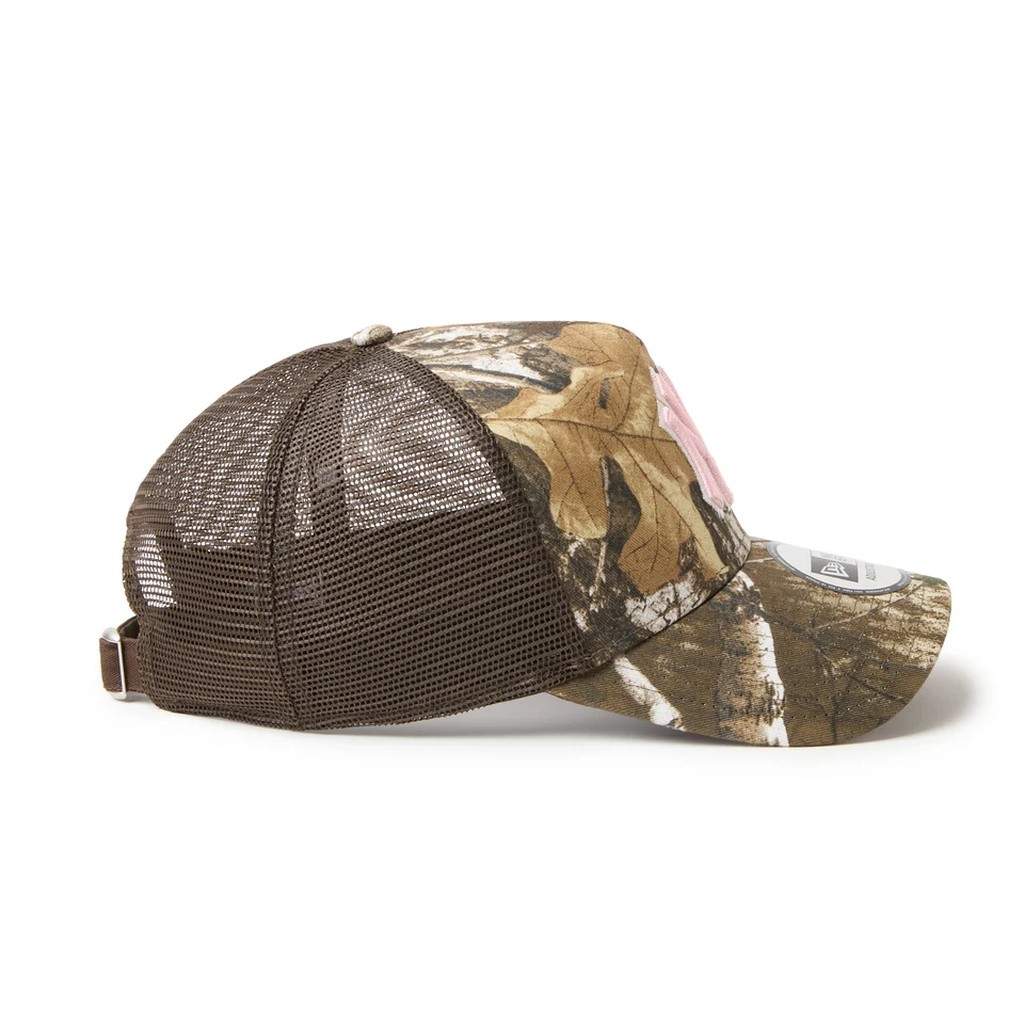 NEW ERA 9FORTY A-Frame トラッカー MLB Real Tree Camo ニューヨーク・ヤンキース