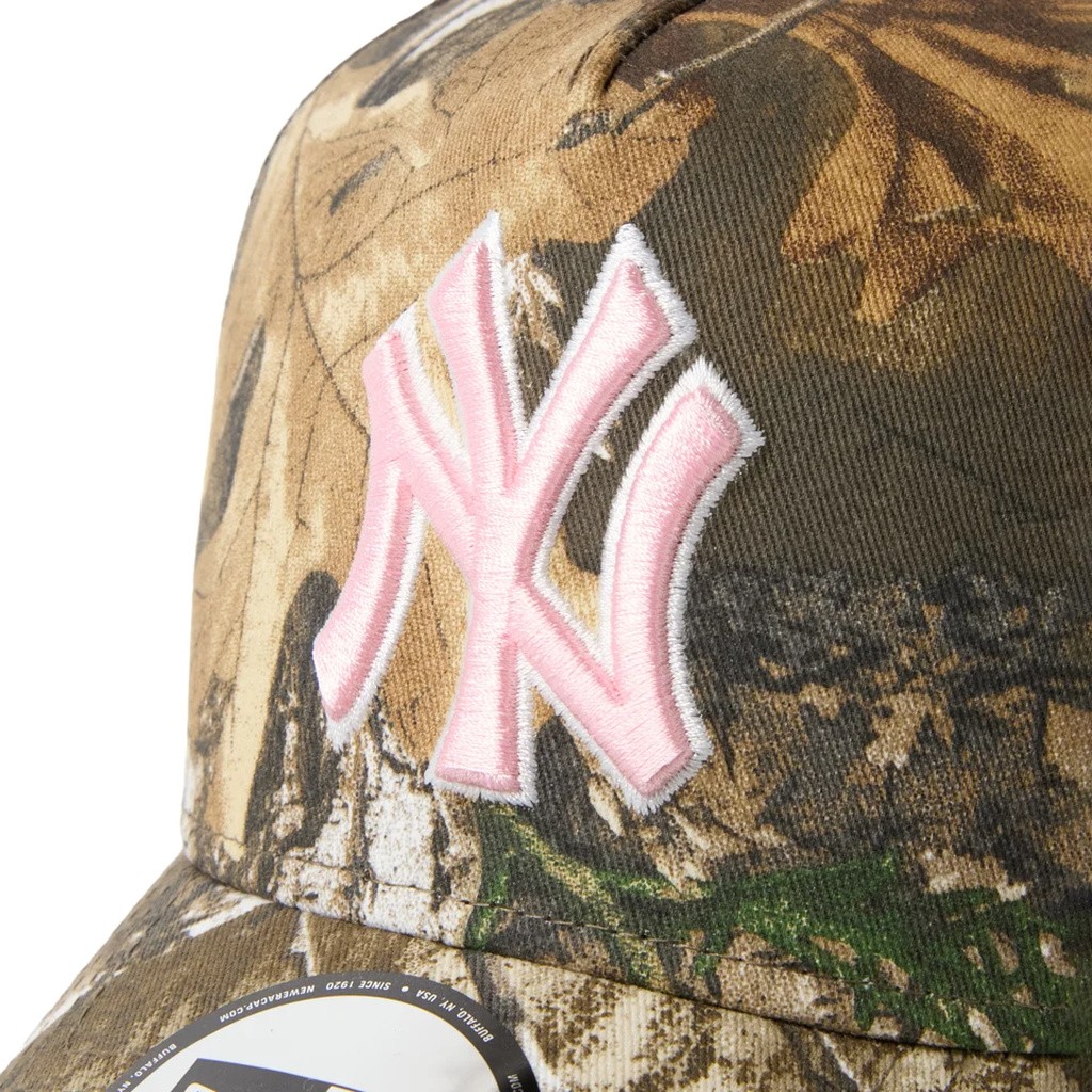 NEW ERA 9FORTY A-Frame トラッカー MLB Real Tree Camo ニューヨーク・ヤンキース