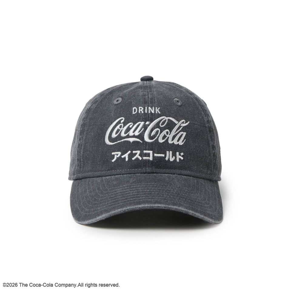 NEW ERA 9TWENTY Coca-Cola コカ・コーラ アシッドウォッシュ ブラック