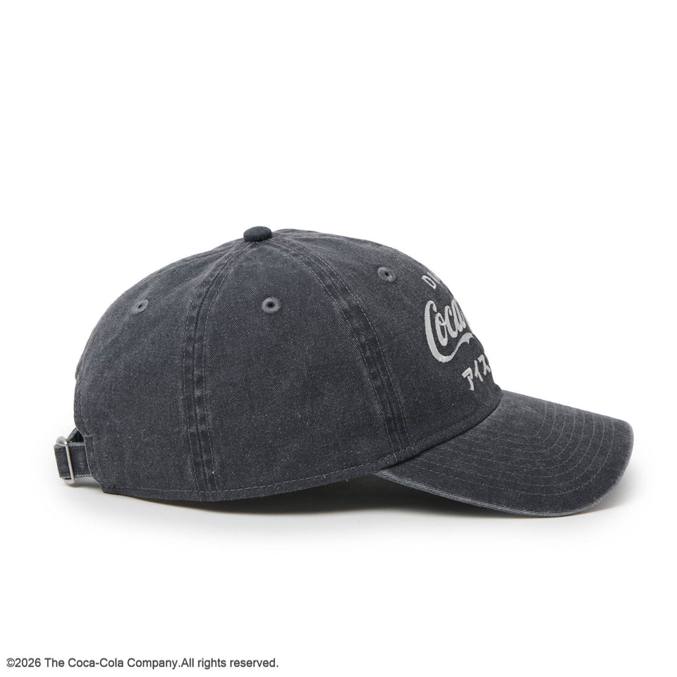 NEW ERA 9TWENTY Coca-Cola コカ・コーラ アシッドウォッシュ ブラック