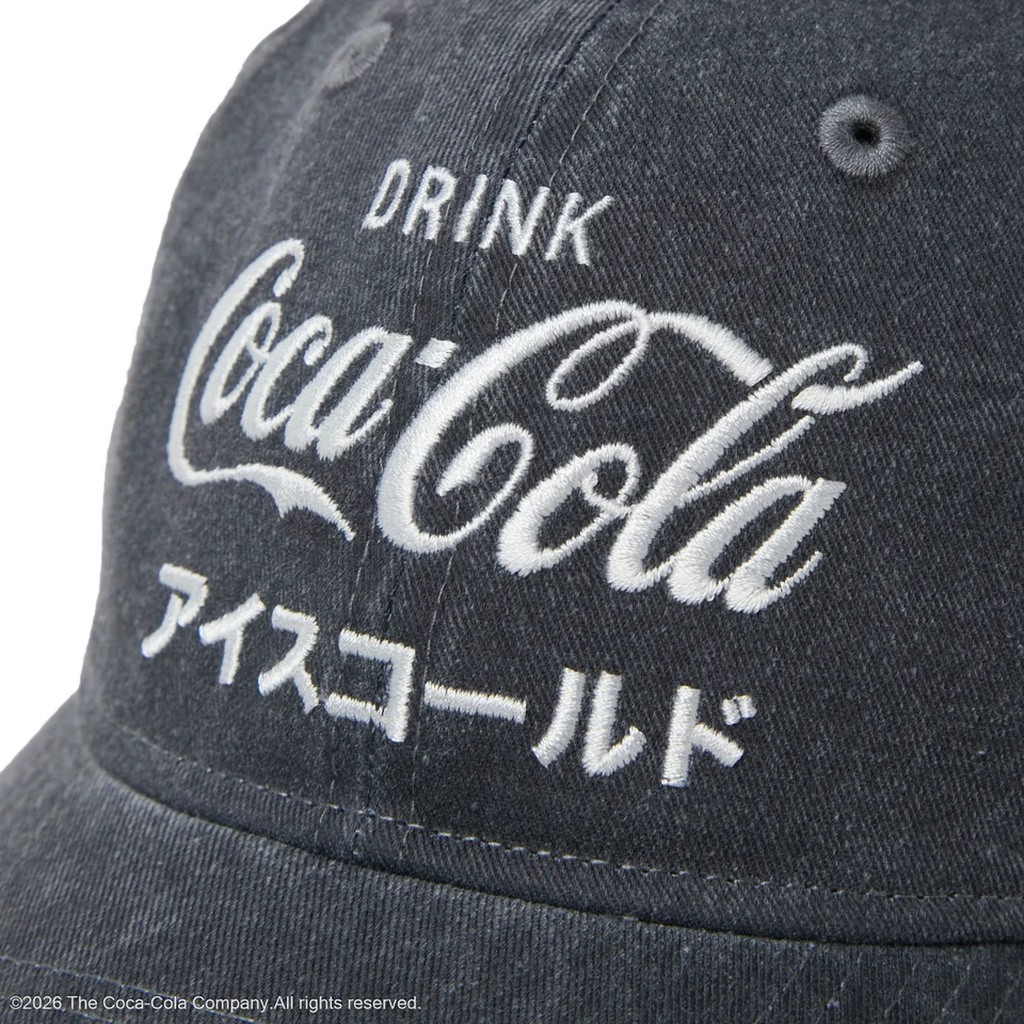 NEW ERA 9TWENTY Coca-Cola コカ・コーラ アシッドウォッシュ ブラック