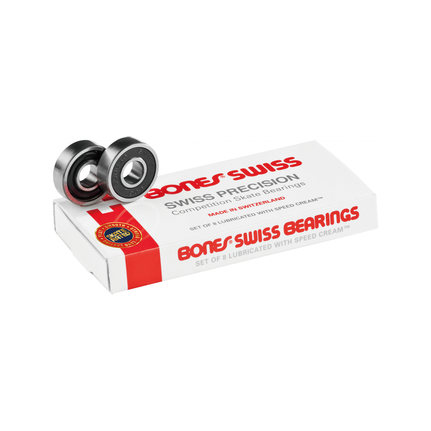 BONES  BEARINGS SWISS 8 PACK