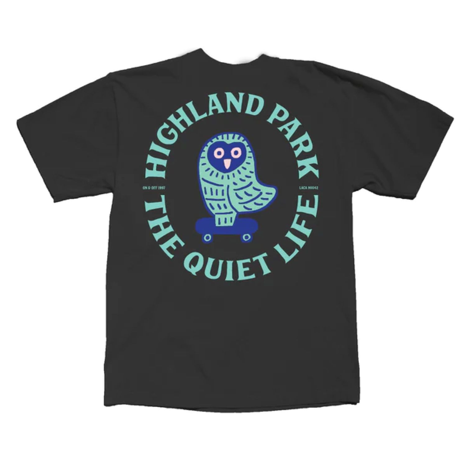 THE QUIET LIFE  SKATING OWL T (FRONT/BACK)