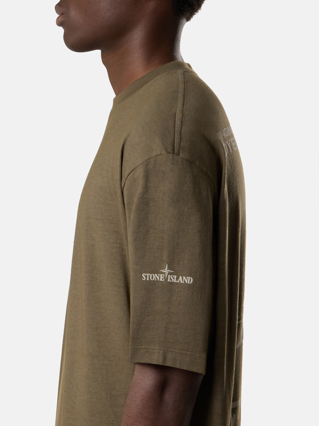 STONE ISLAND COMBED ORGANIC COTTON JERSEY SST