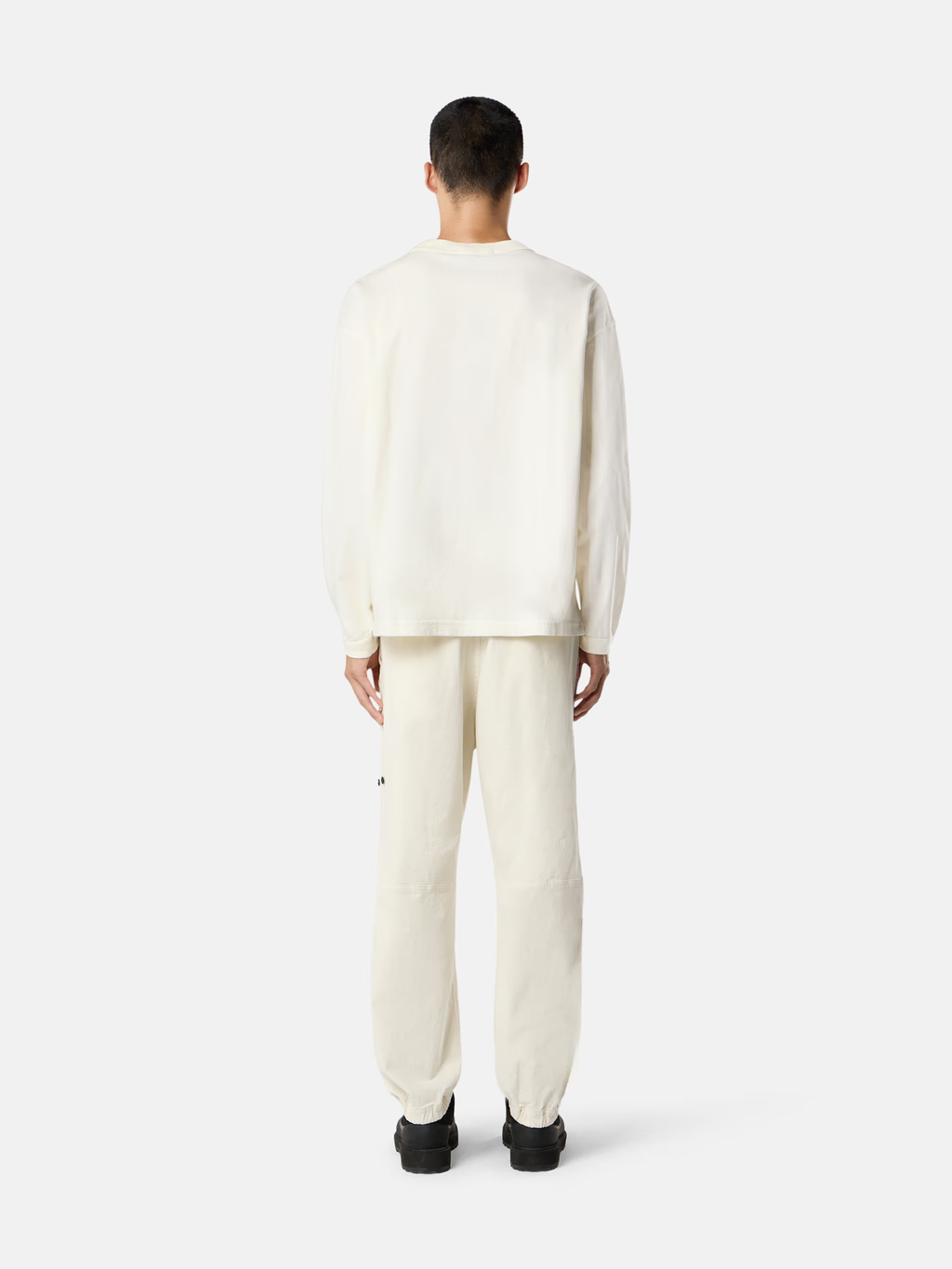 STONE ISLAND COMBED ORGANIC COTTON JERSEY LST