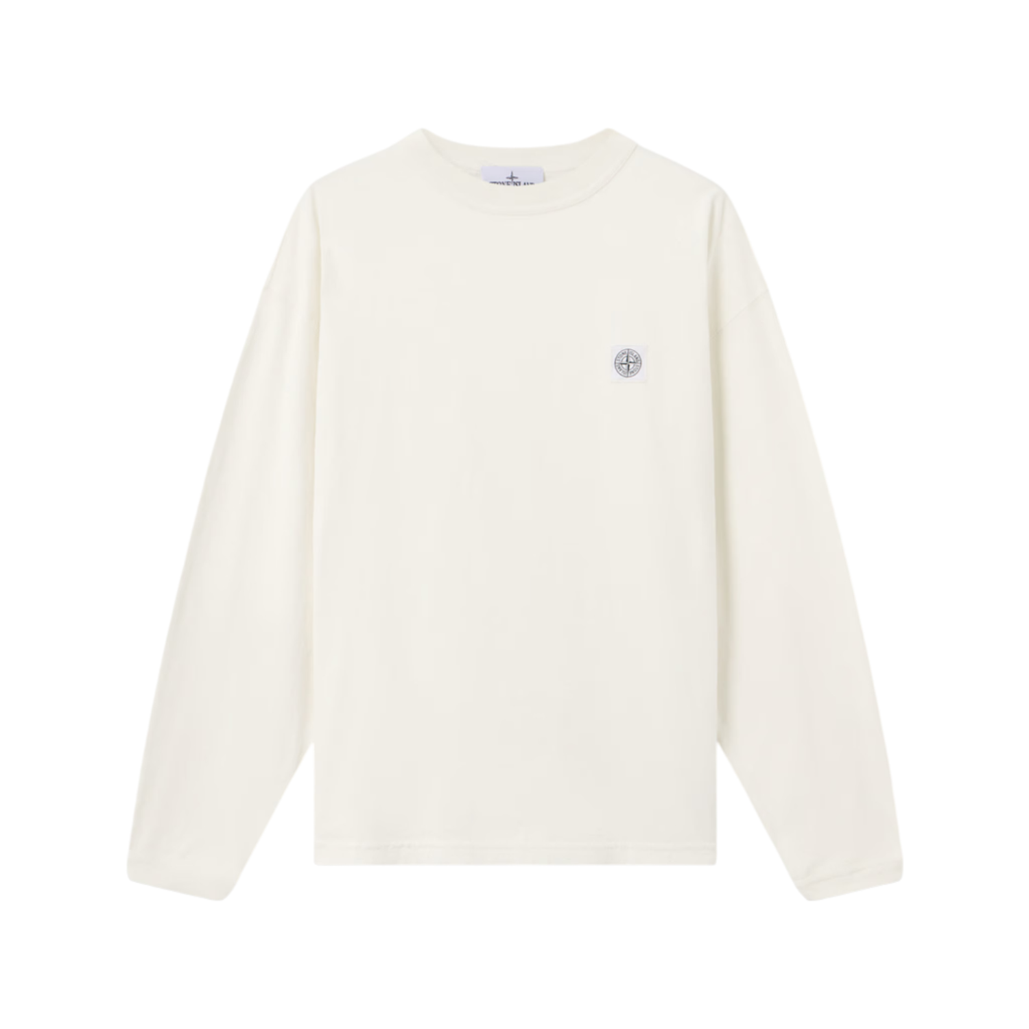 STONE ISLAND COMBED ORGANIC COTTON JERSEY LST