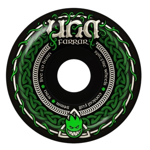 SPITFIRE F4 97D CONICAL FULL UNA TRINITY BLK 54mm