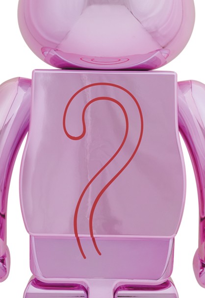 BE@RBRICK PINK PANTHER CHROME VER.1000%