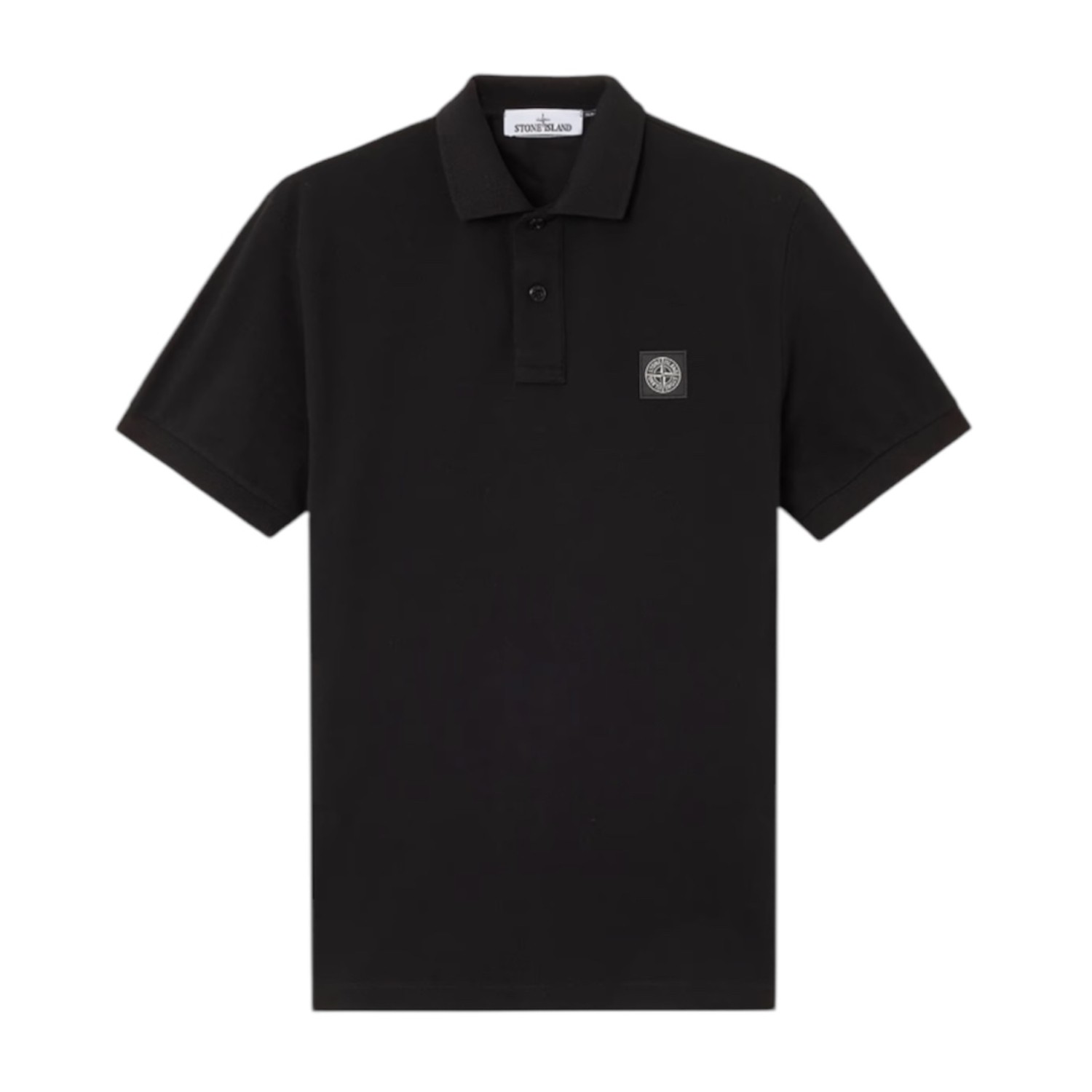 STONE ISLAND ORGANIC COTTON ELASTANE PIQUÉ