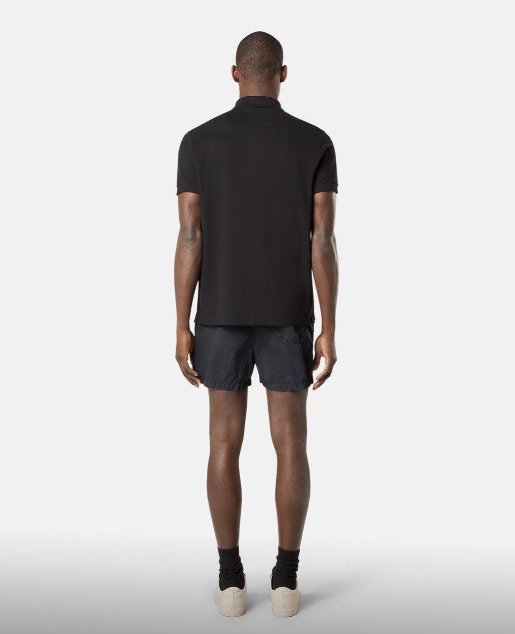 STONE ISLAND ORGANIC COTTON ELASTANE PIQUÉ