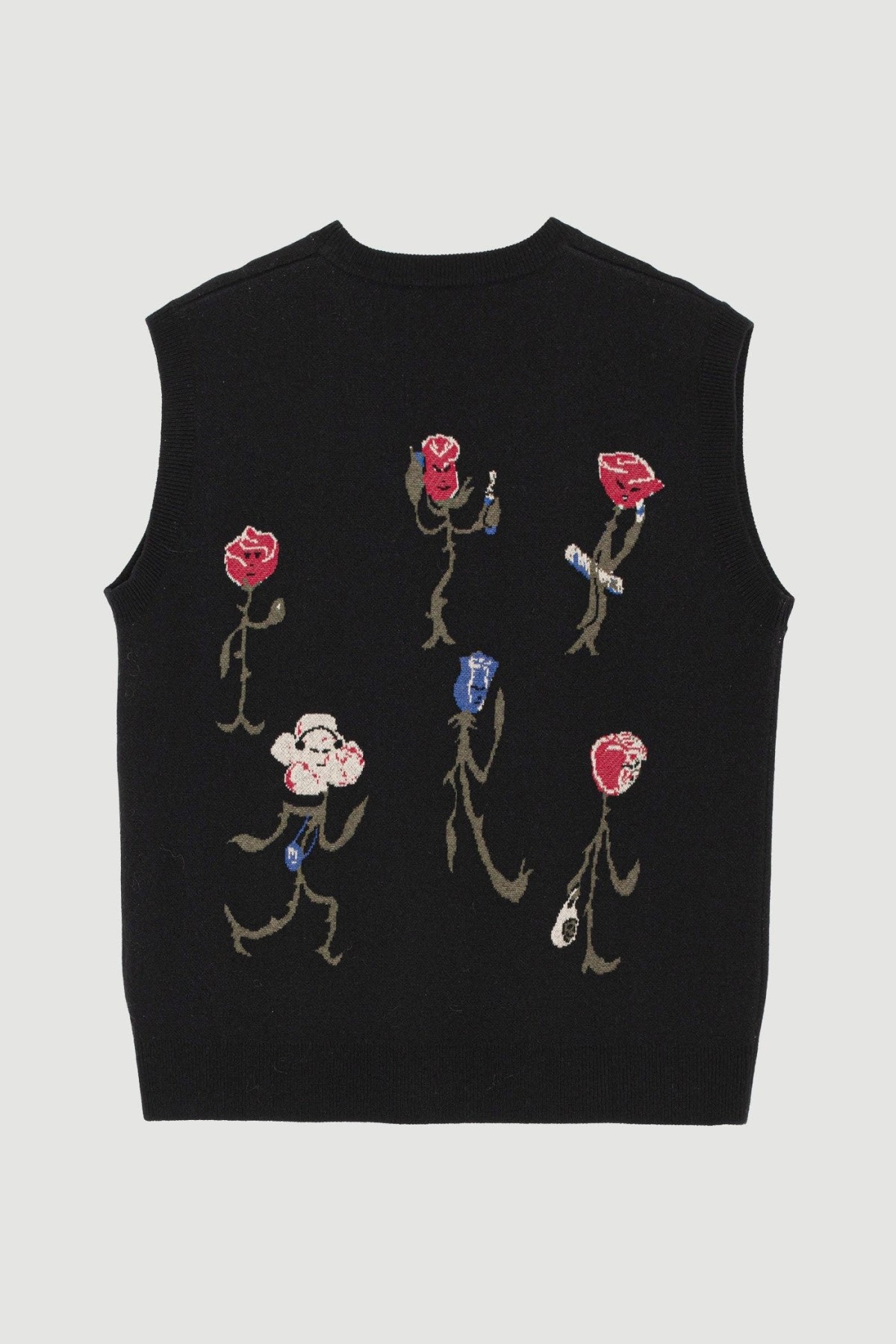 SOULLAND WOOL TOBY VEST