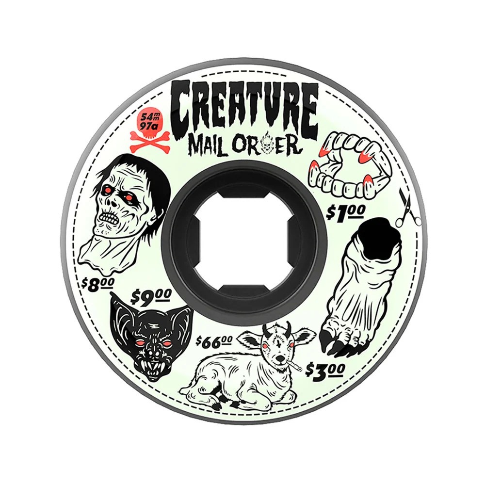 OJ WHEELS CREATURE MALL ORDER BLOODSUCKERS 54MM 97A