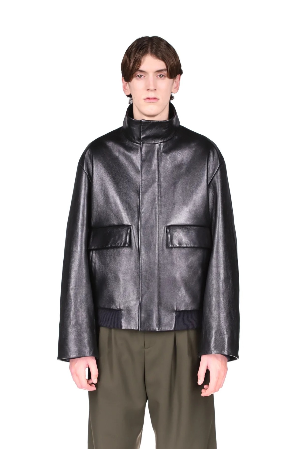 032c LEATHER OFFICER'S JACKET