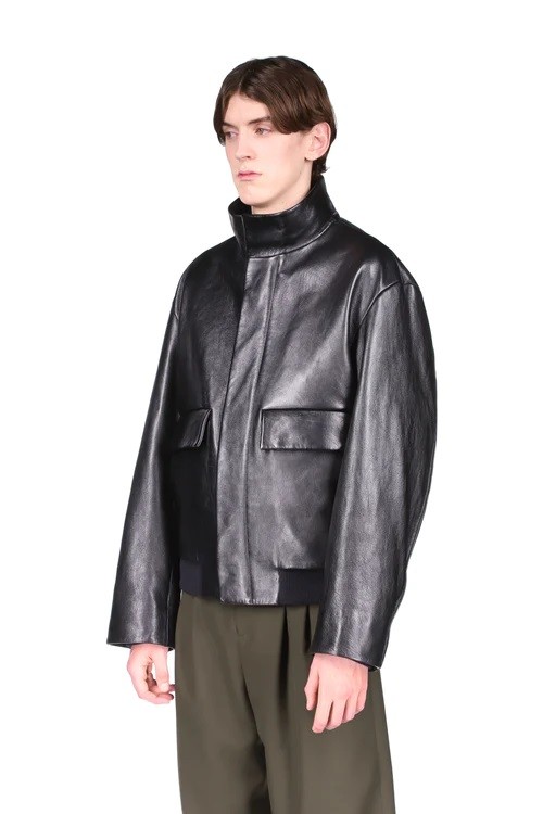 032c LEATHER OFFICER'S JACKET
