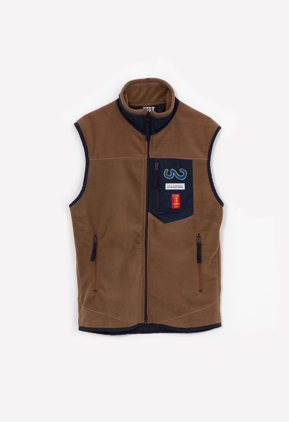 PUBLIC POSSESSION CLUB BOTANIC FLEECE VEST