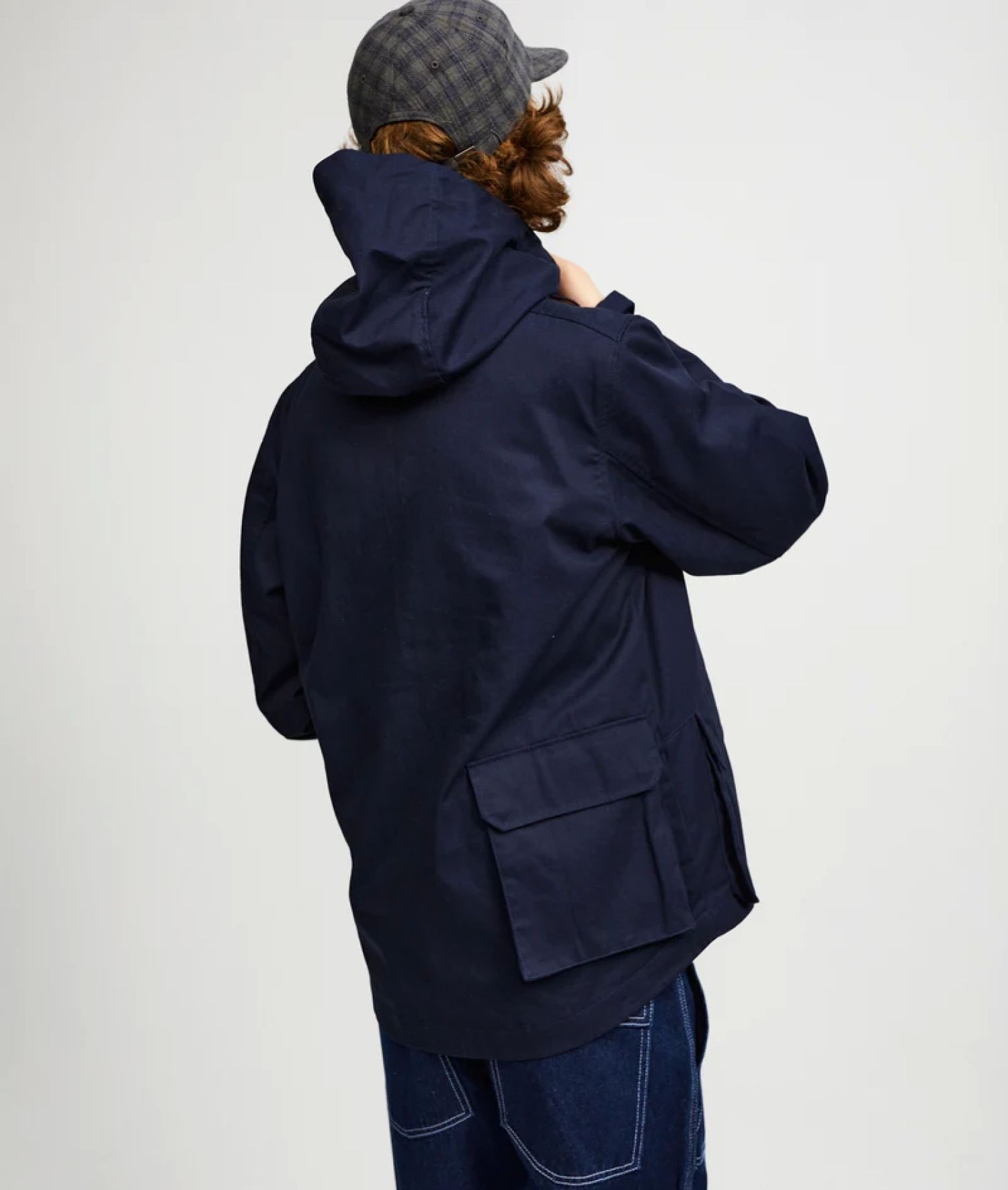 POP TRADING COMPANY BIG POCKET HOODED JACKET