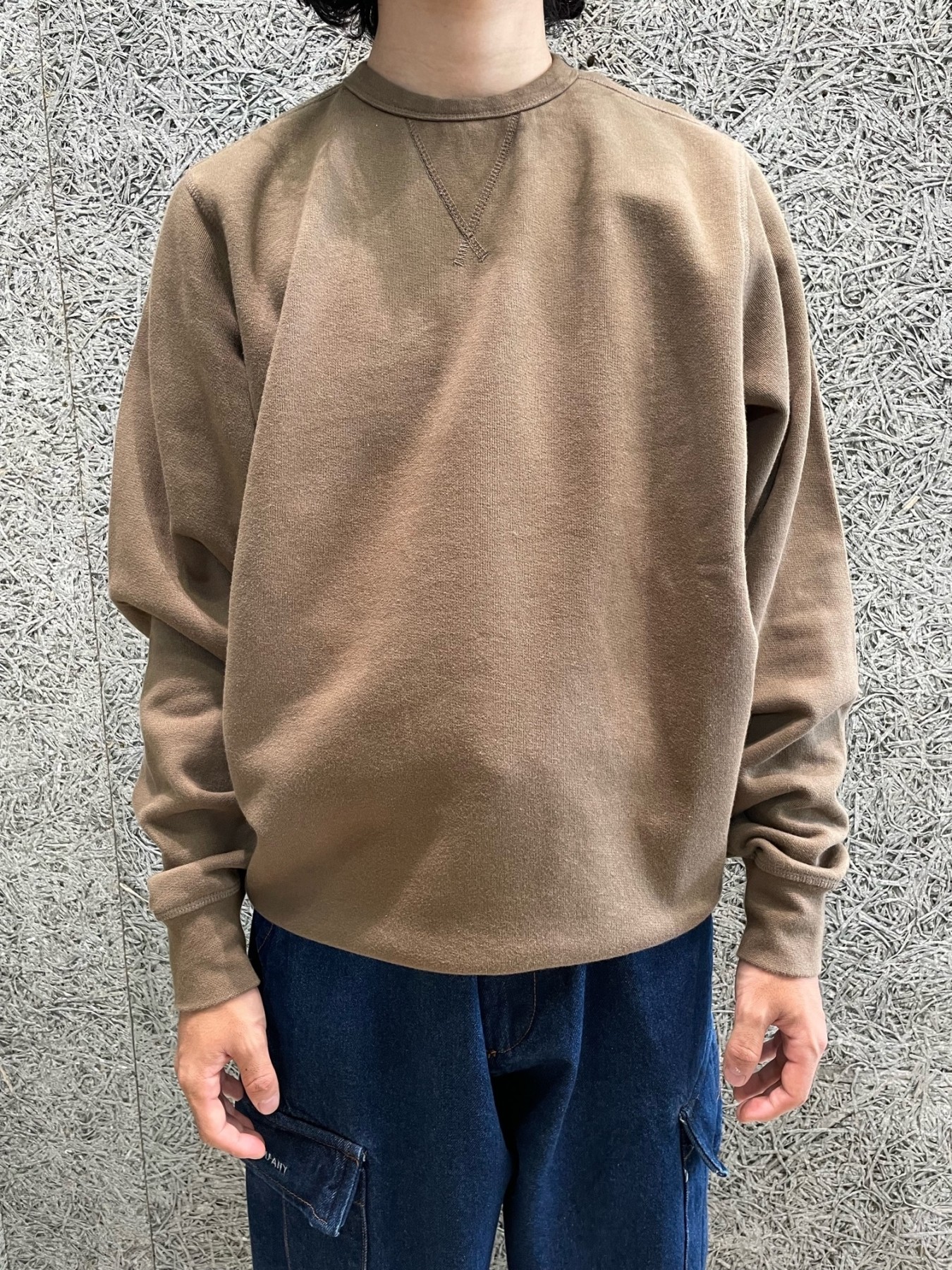 POP TRADING COMPANY LOGO CREWNECK SWEAT